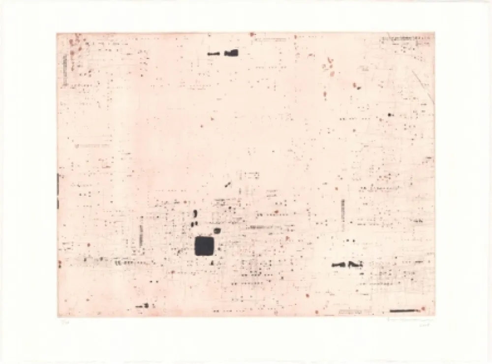 Литография Brinkmann - Série Barcelone XI