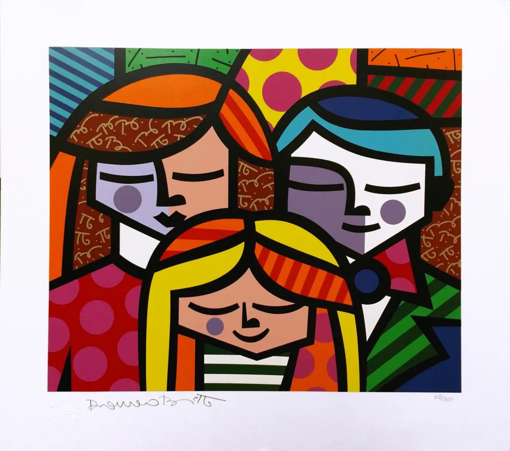 Сериграфия Britto - FAMILY