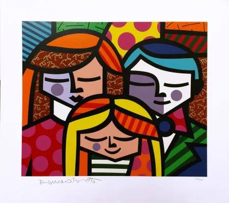 Сериграфия Britto - FAMILY