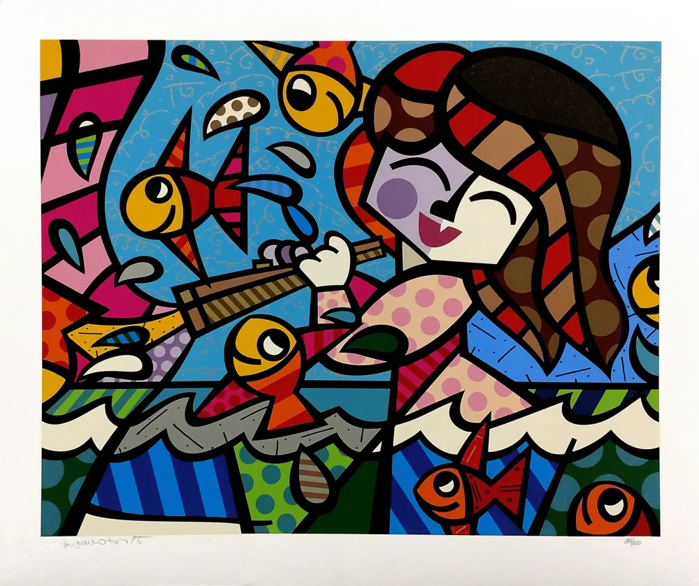 Сериграфия Britto - NEPTUNE'S DAUGHTER