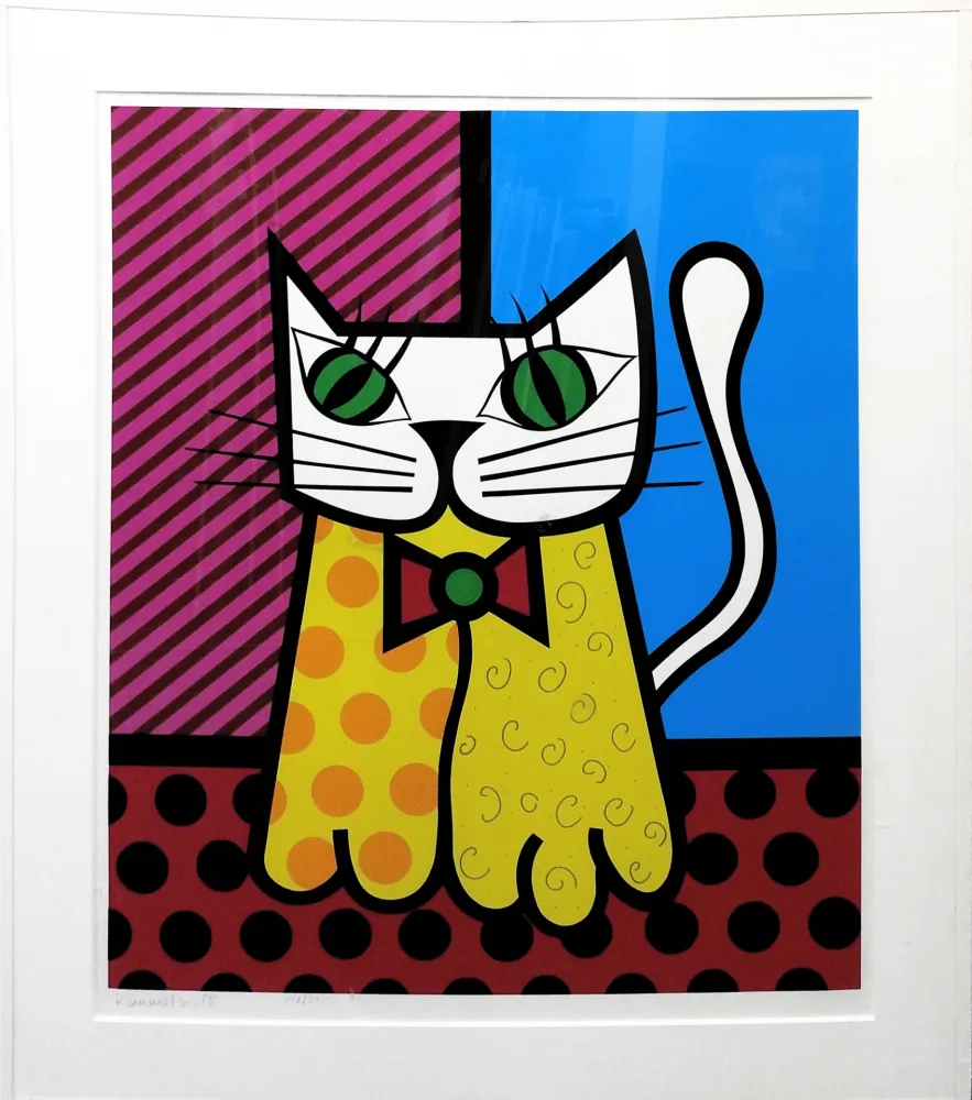 Сериграфия Britto - THE CAT