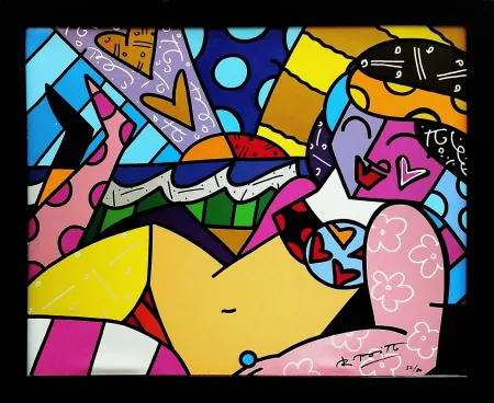 Сериграфия Britto - UNKNOWN (BEACH)