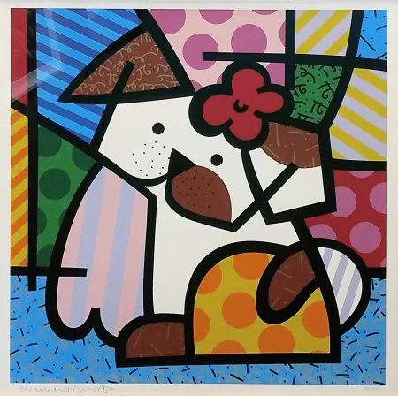 Сериграфия Britto - VALLEY DOG