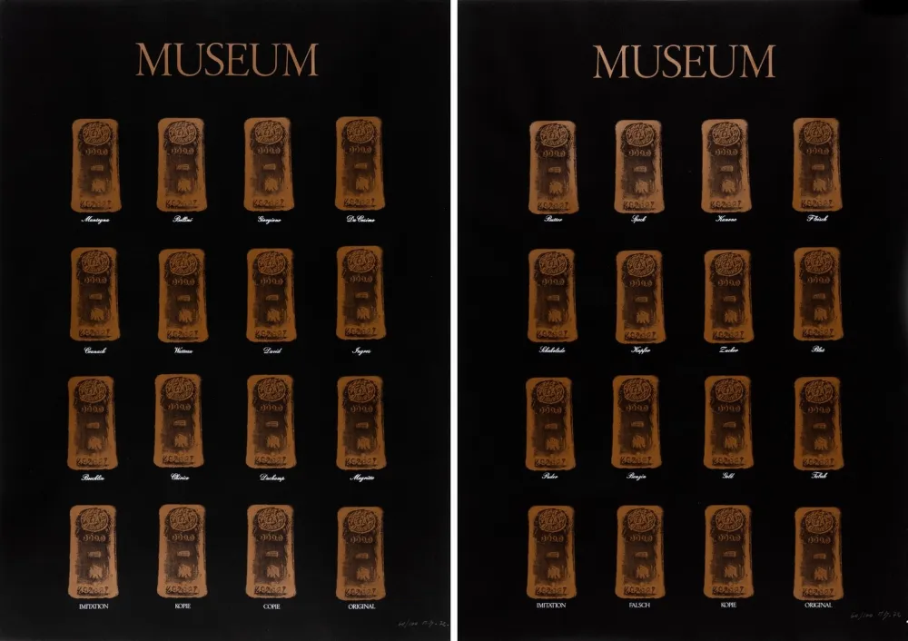 Сериграфия Broodthaers - Museum - Museum