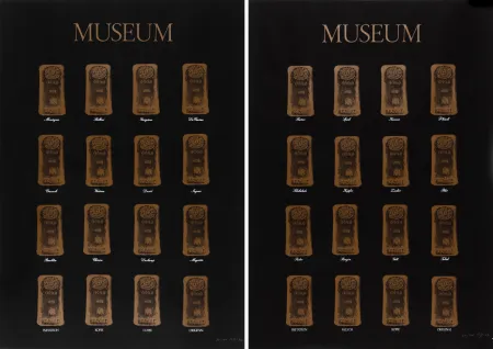 Сериграфия Broodthaers - Museum - Museum