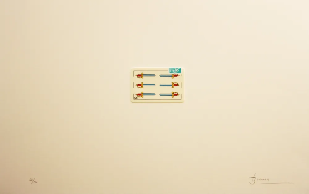 Литография Brossa - Carpeta 12 Aniversari Galeria Joan Prats