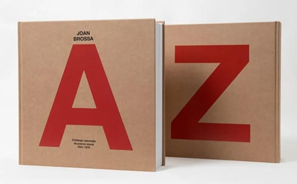 Иллюстрированная Книга Brossa - JOAN BROSSA. CATALOGO RAZONADO DE POESIA VISUAL 1941-1970 (Spanish - English) 