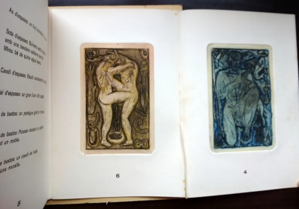 Иллюстрированная Книга Brossa - Joc de Cartes - Joan Brossa - Victor Ramírez