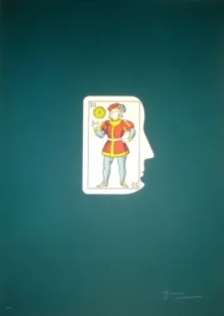 Литография Brossa - Sans titre 4