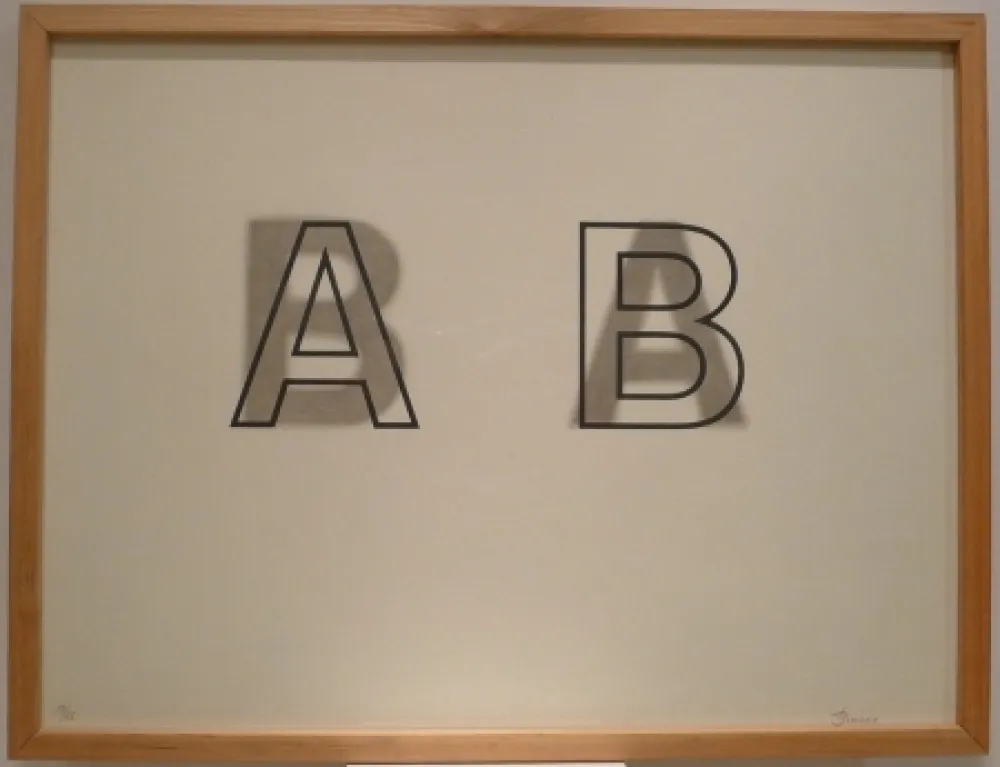 Литография Brossa - Sin Título