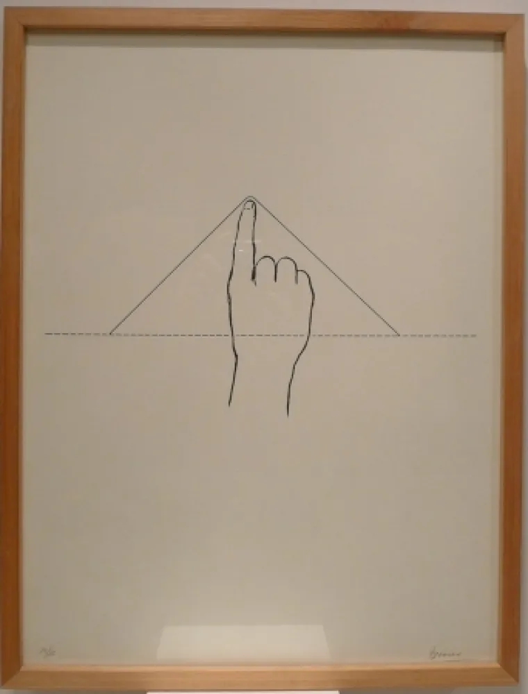 Литография Brossa - Sin Título