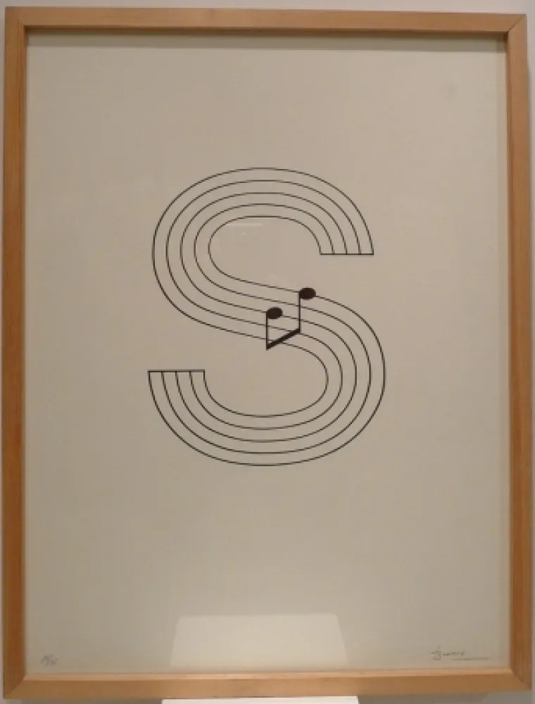 Литография Brossa - Sin Título