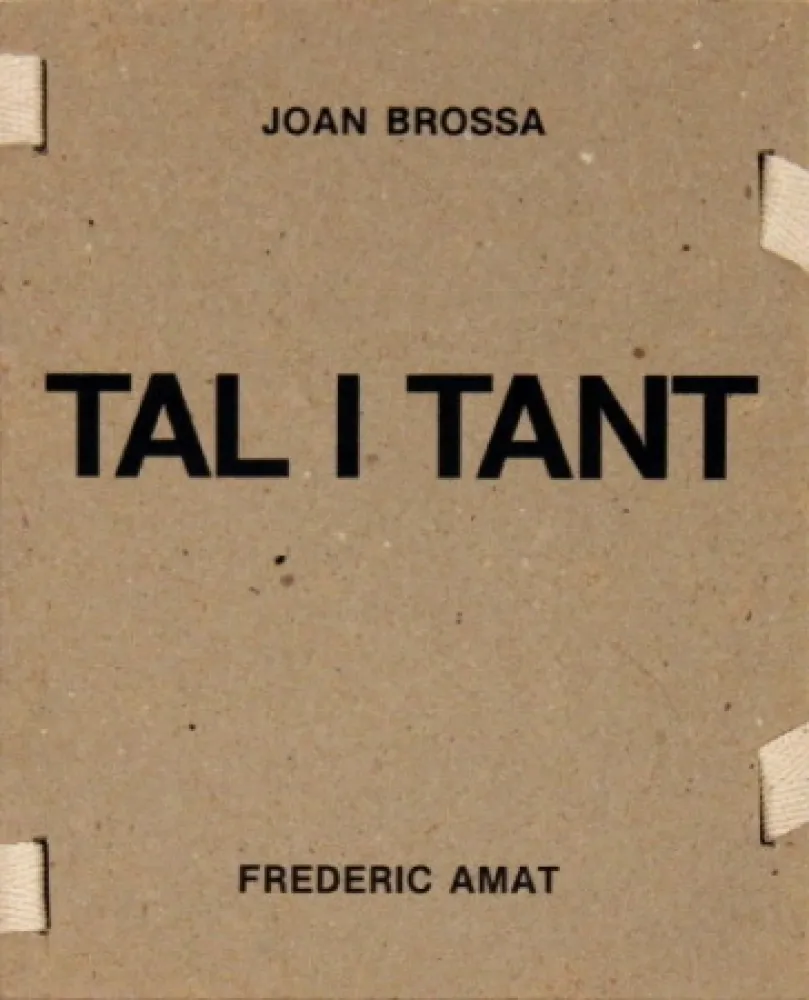 Иллюстрированная Книга Brossa -  Tal i tant