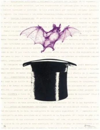 Литография Brossa - Vampir