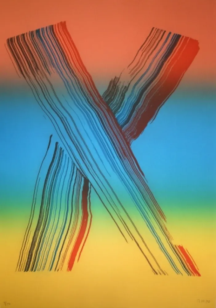 Офорт Broto - Iris 2