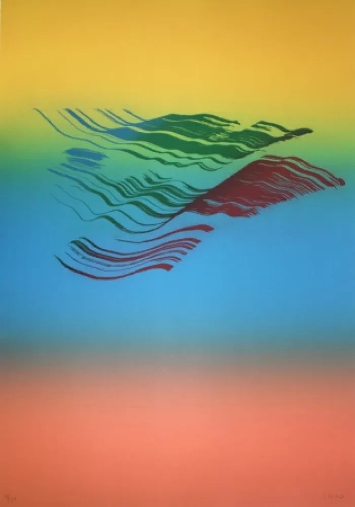 Офорт Broto - Iris 4