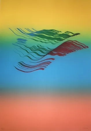 Офорт Broto - Iris 4