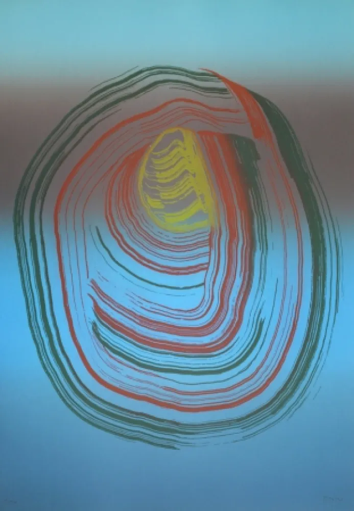 Офорт Broto - Iris 5