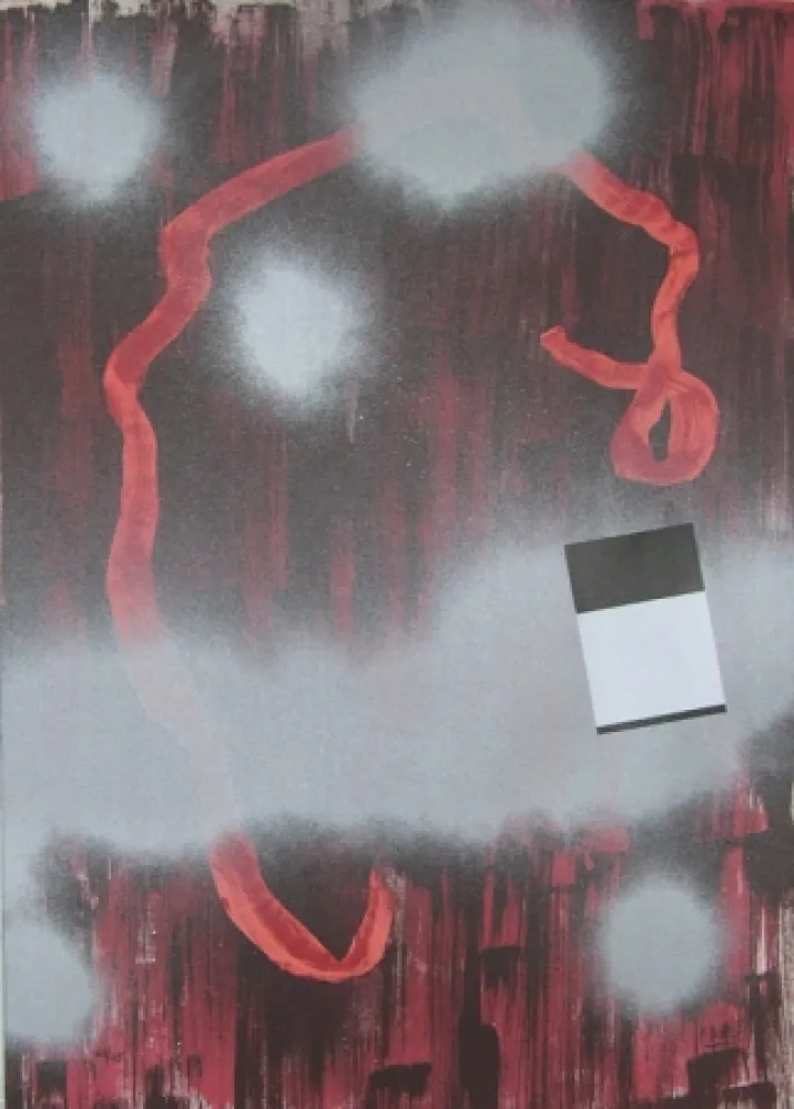 Литография Broto - Linea Roja