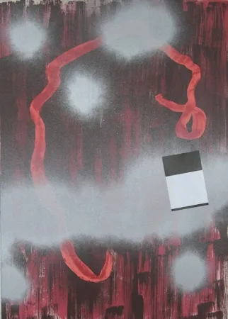 Литография Broto - Linea Roja