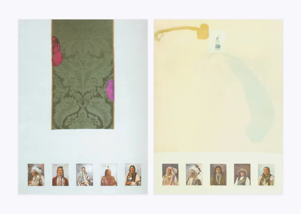 Литография Brown - Salt indians diptyque