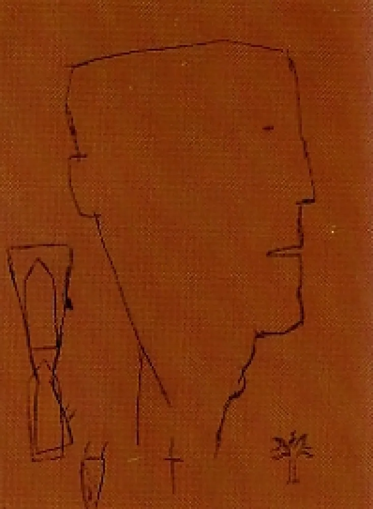 Литография Brown - Self portrait 20