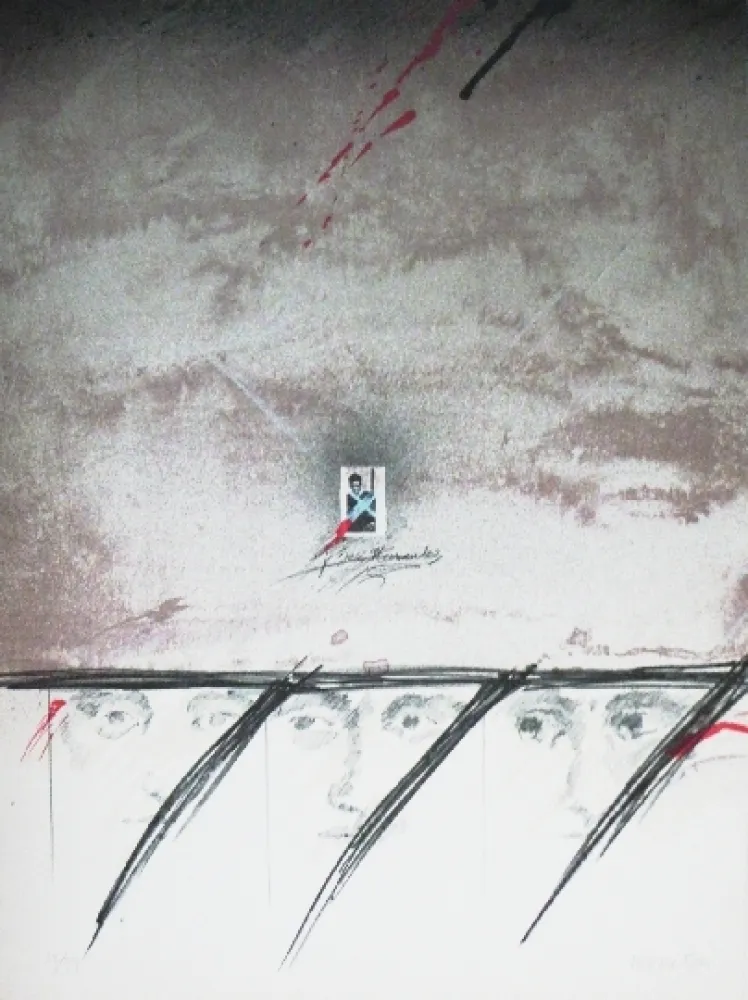 Литография Bru - Jose Hernandez 