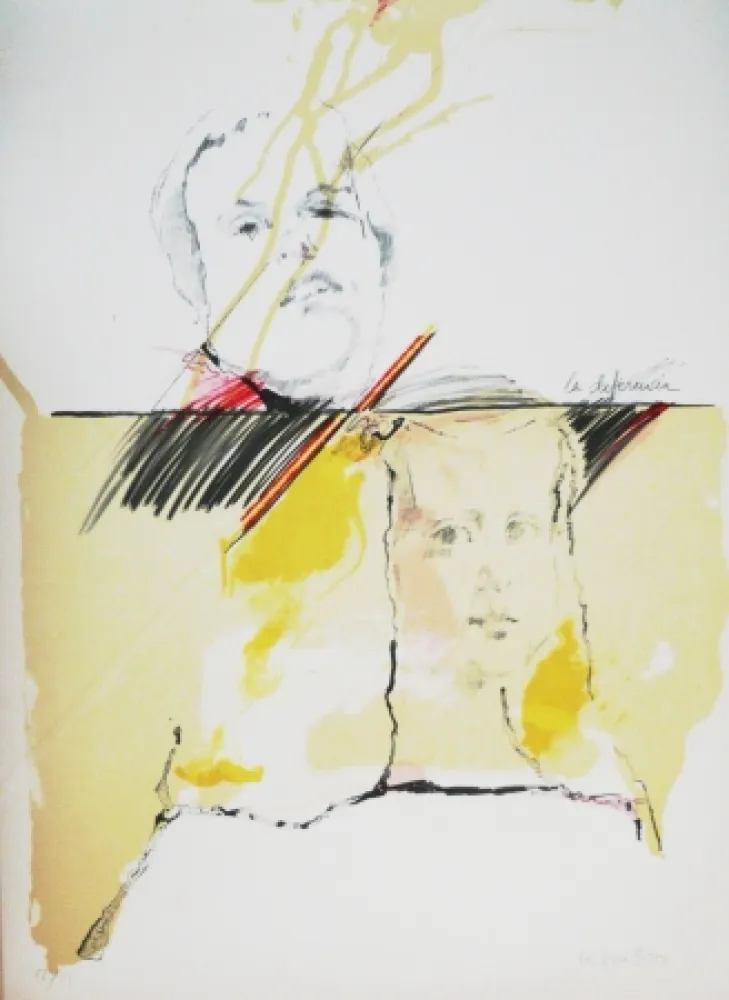 Литография Bru - Ménine