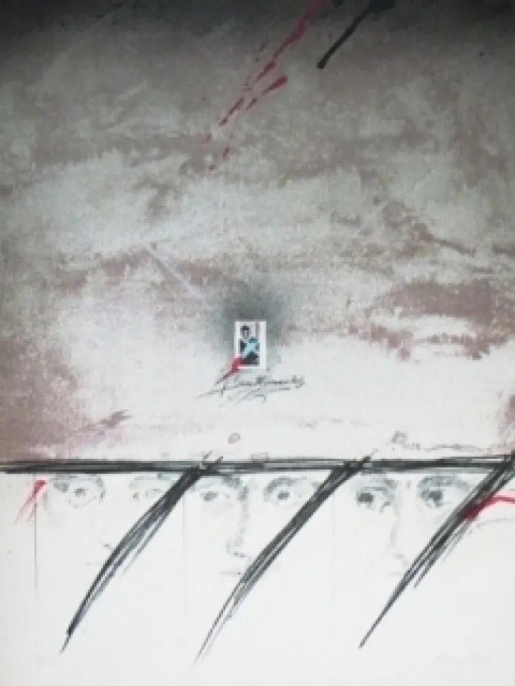 Литография Bru - Sans titre 