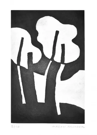 Гравюра Brueder - Jardin 1