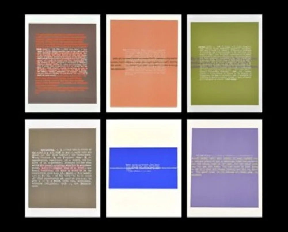 Литография Brüggemann - Joke & Definition