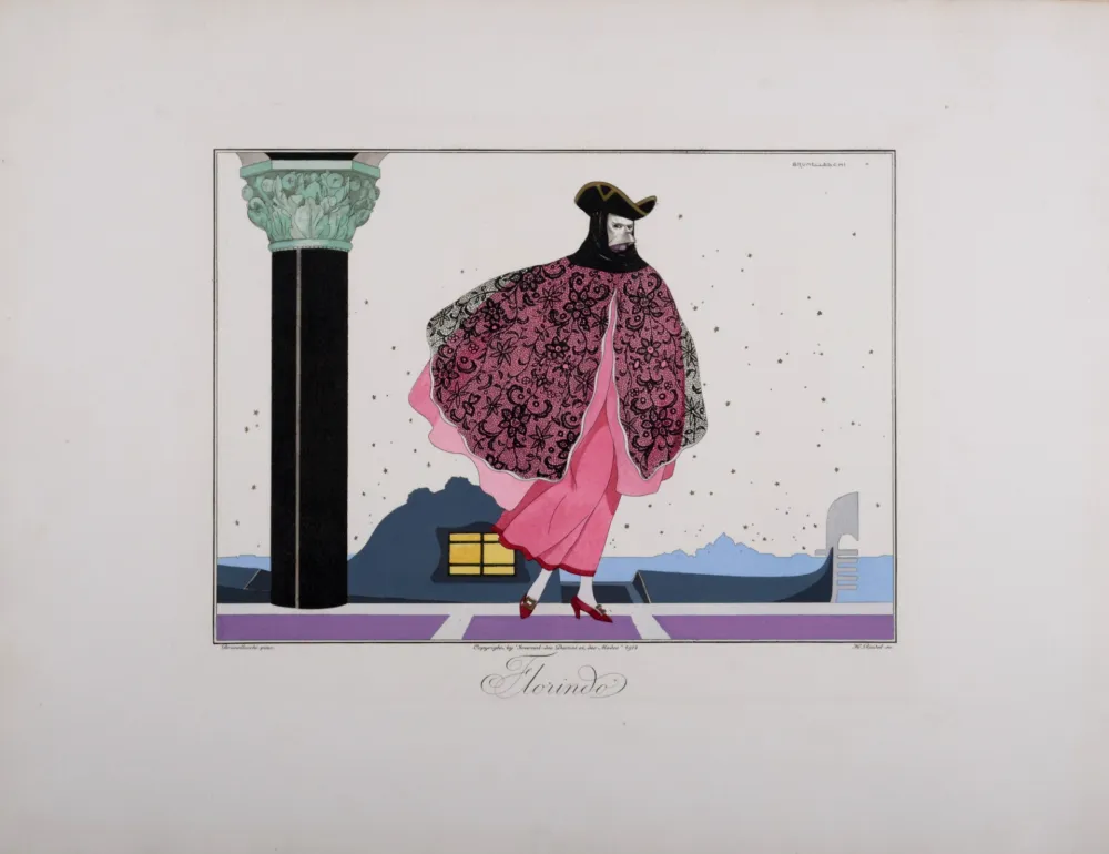 Гравюра Brunelleschi - Florido, 1914 - Masterpiece!