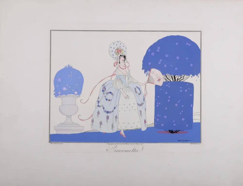 Гравюра Brunelleschi - Giacometta, 1914 - Masterpiece!