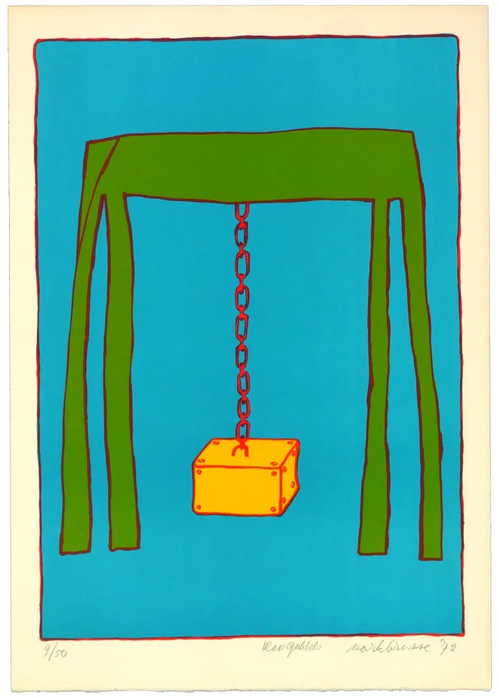 Литография Brusse - Sans titre