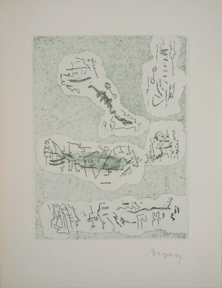 Гравюра Bryen - Rêves inconnus