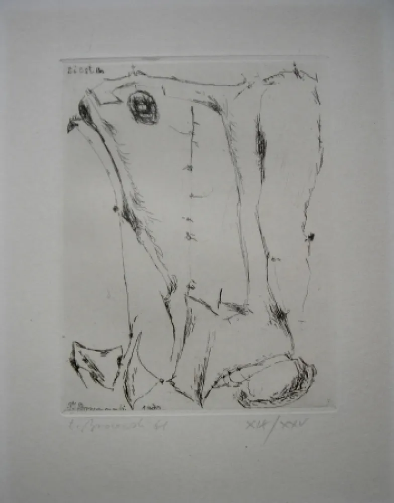 Офорт Brzozowski - The international avant garde 4