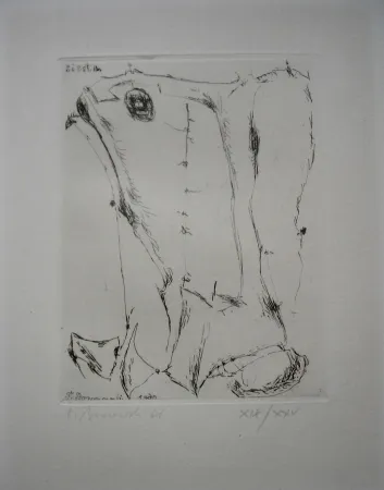 Офорт Brzozowski - The international avant garde 4