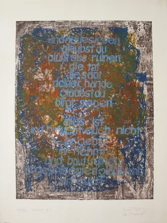 Литография Bub - Fortschritt? / Progress?