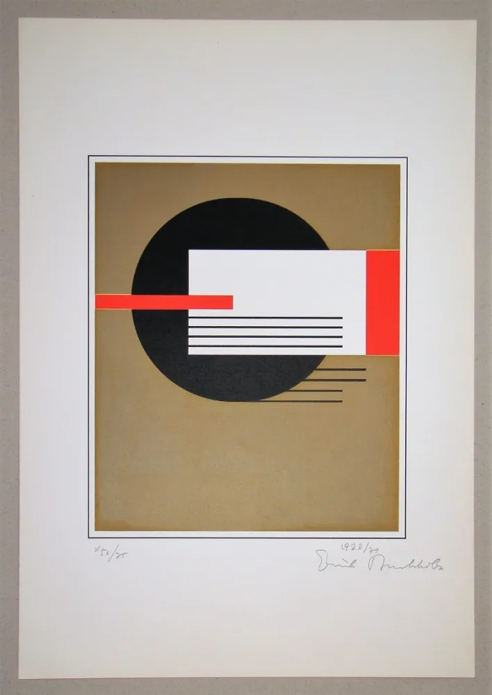 Сериграфия Buchholz - Composition, 1922