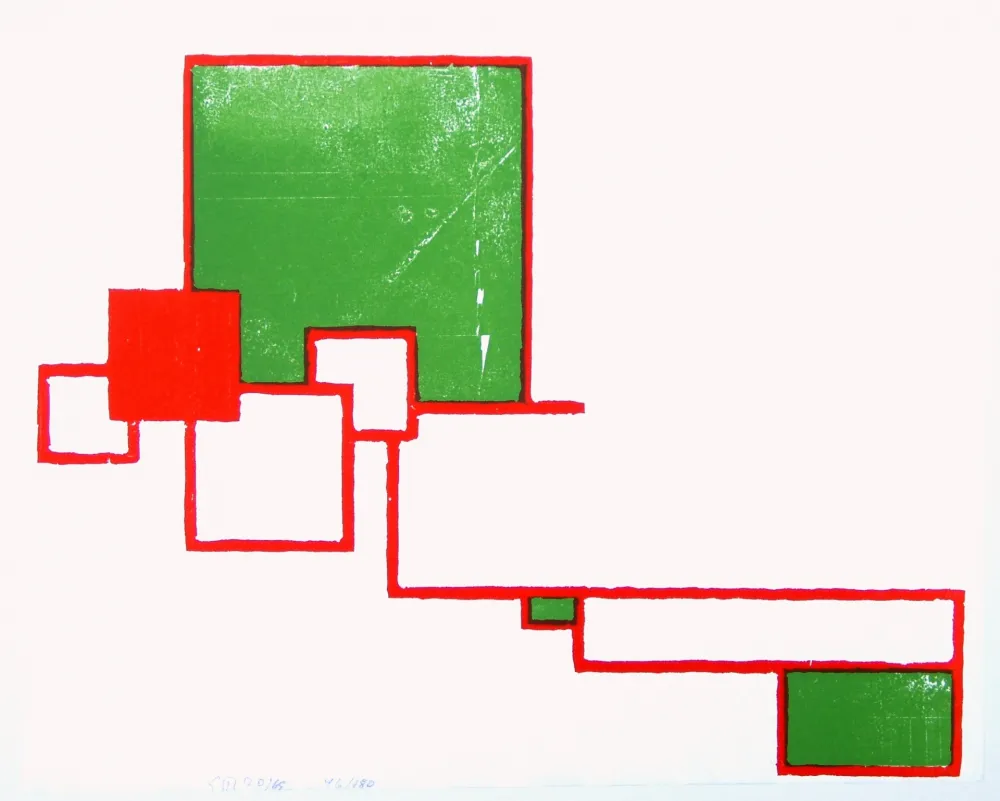 Гравюра На Дереве Buchholz - Ohne Titel (No Title)