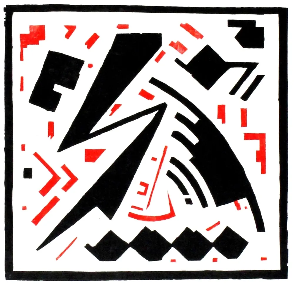 Гравюра На Дереве Buchholz - Ohne Titel (No Title)