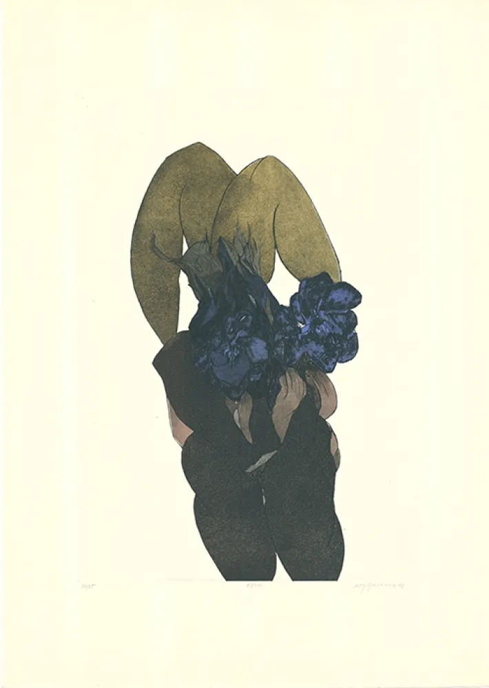 Офорт И Аквитанта Buchholz - Untitled