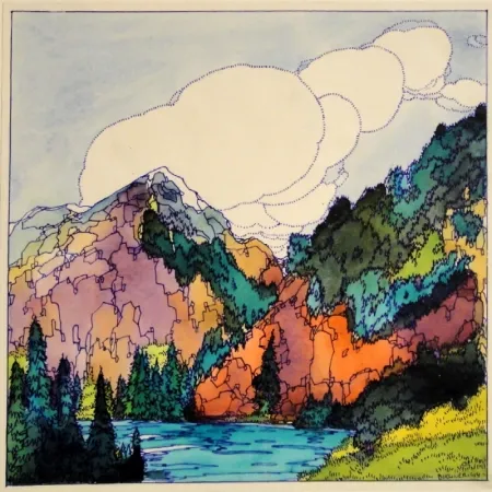 Монотип Buchner - Untitled