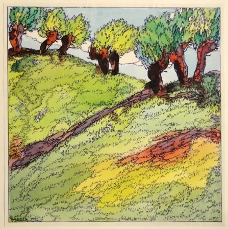 Монотип Buchner - Untitled