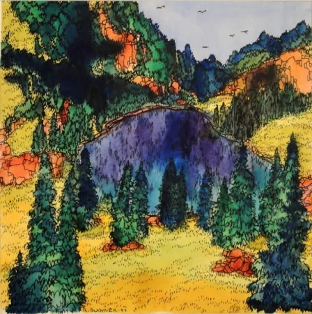 Монотип Buchner - Untitled