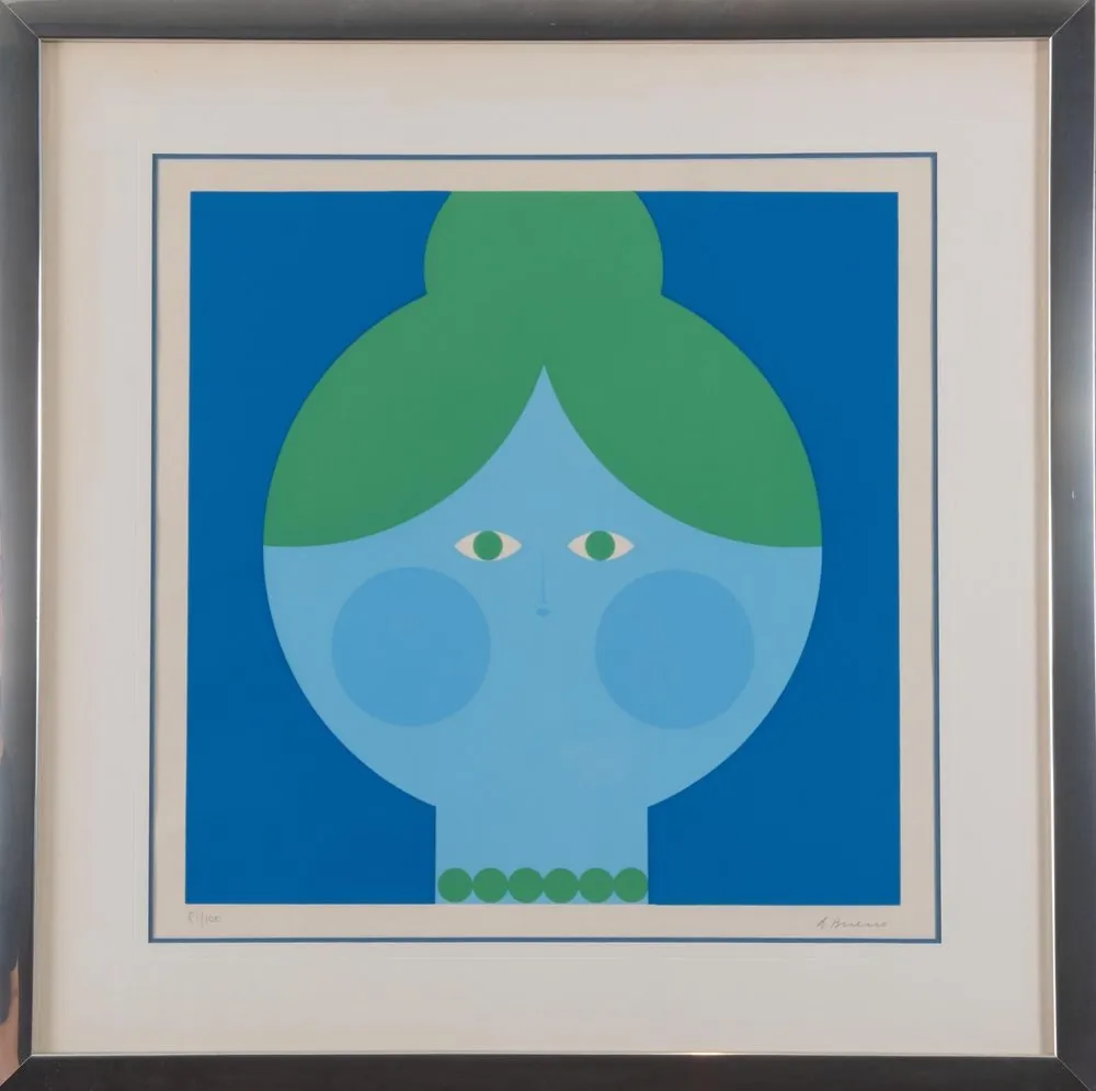 Литография Bueno - Senza titolo