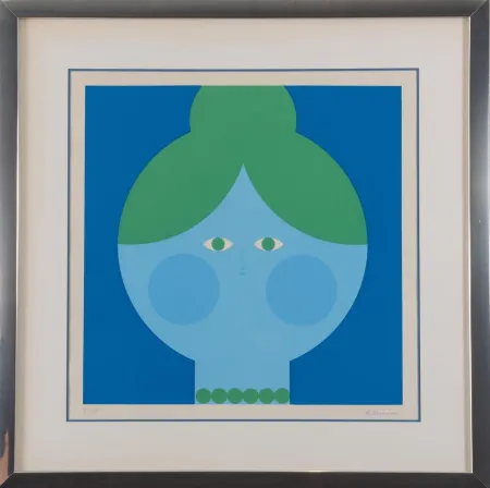 Литография Bueno - Senza titolo