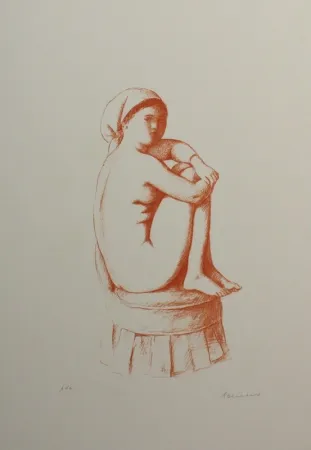 Литография Bueno - SENZA TITOLO