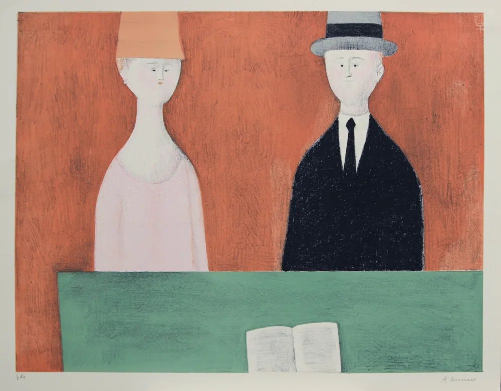 Литография Bueno - UNTITLED