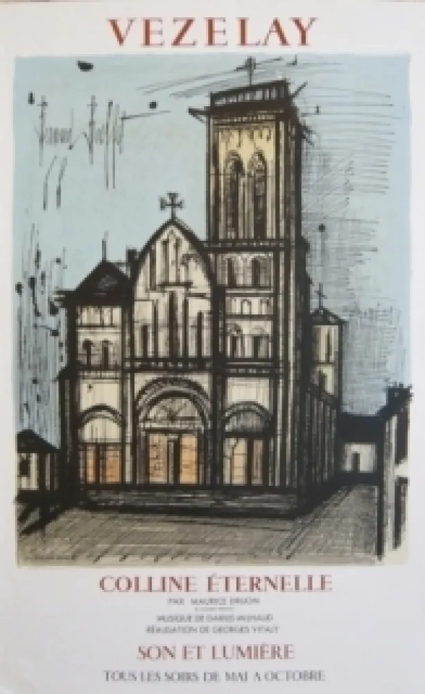 Афиша Buffet - Affiche exposition Vezelay